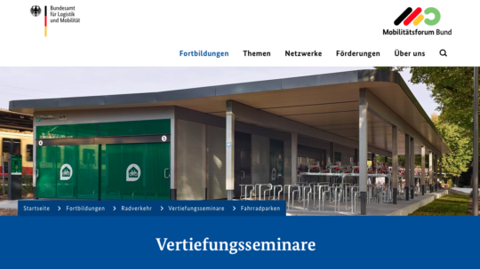 Vertiefungsseminar Radparken